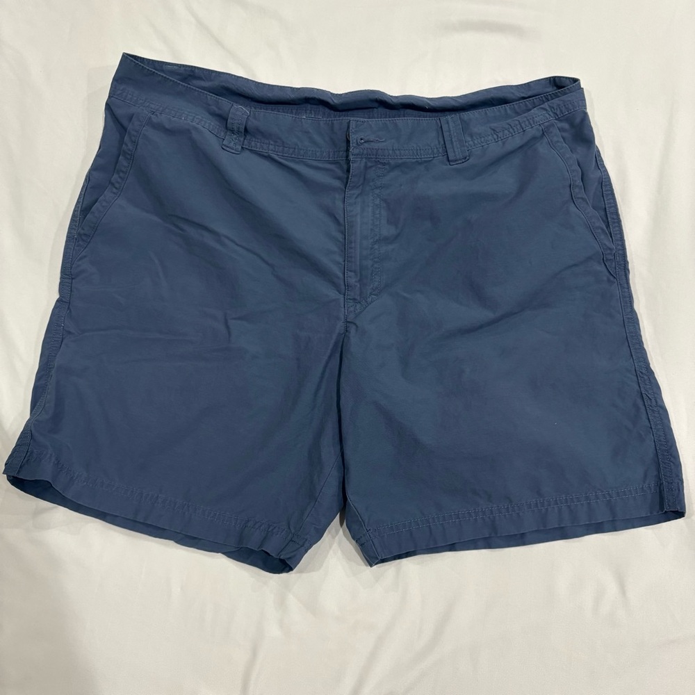 Columbia Blue Outdoor Hiking Shorts Men Size 38 Lightweight Casual